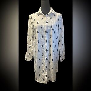001 DRSS: Ashir Aley button down dress size S